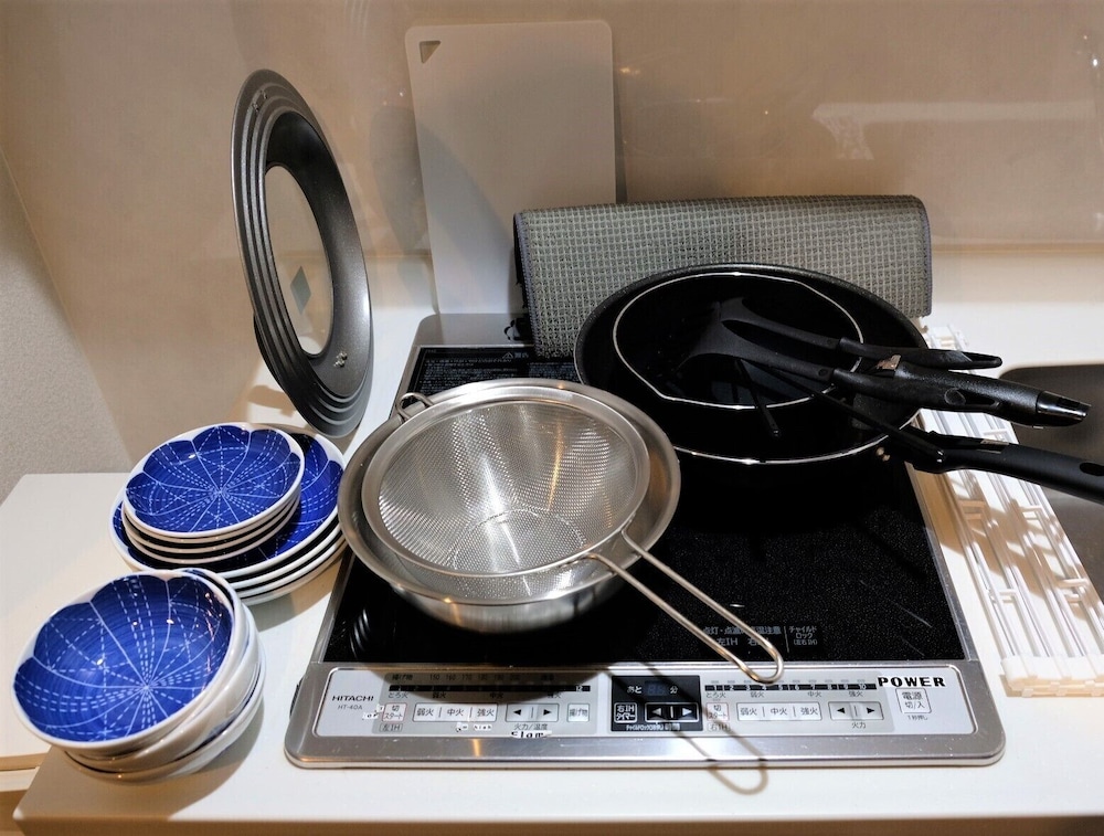デラックス ルーム バルコニー リバービュー 専用キッチン1 | 京都 リバービューハウス 京楽
