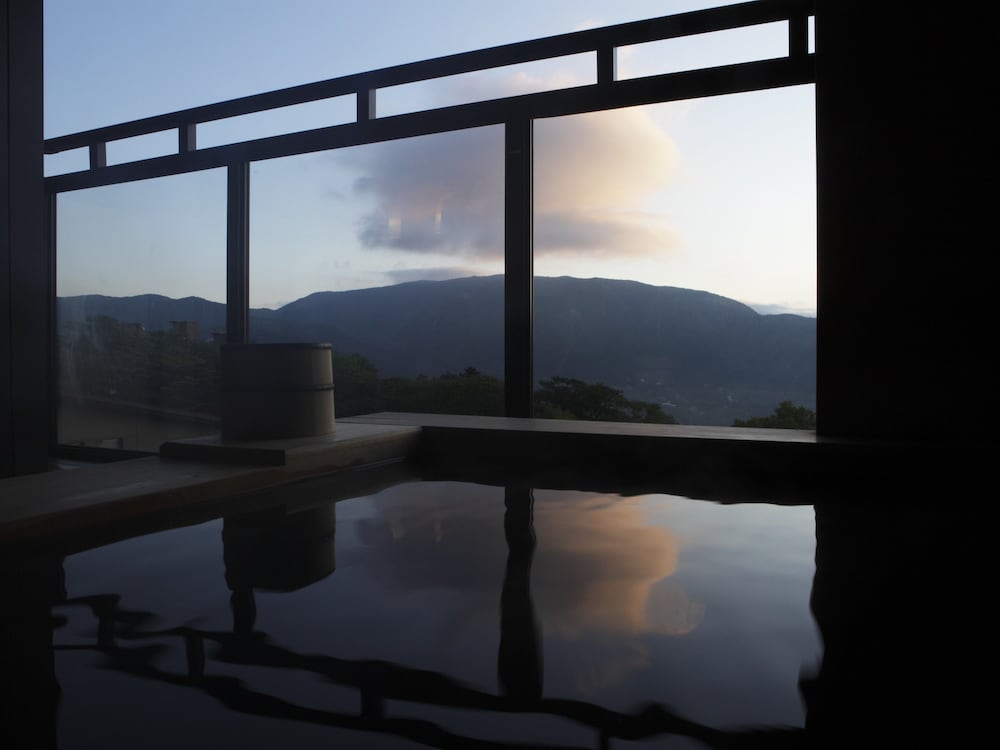 露天風呂付和室 2ベッド(10畳)（大人専用客室） 部屋からの景観2 | 強羅花扇