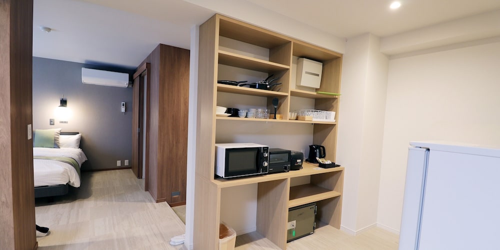 スーペリア ルーム 専用キッチン2 | 志賀高原 ホテル一望閣