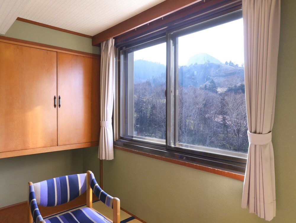 トラディショナル ルーム 専用バスルーム マウンテンビュー 部屋からの景観0 | 志賀高原 ホテル一望閣