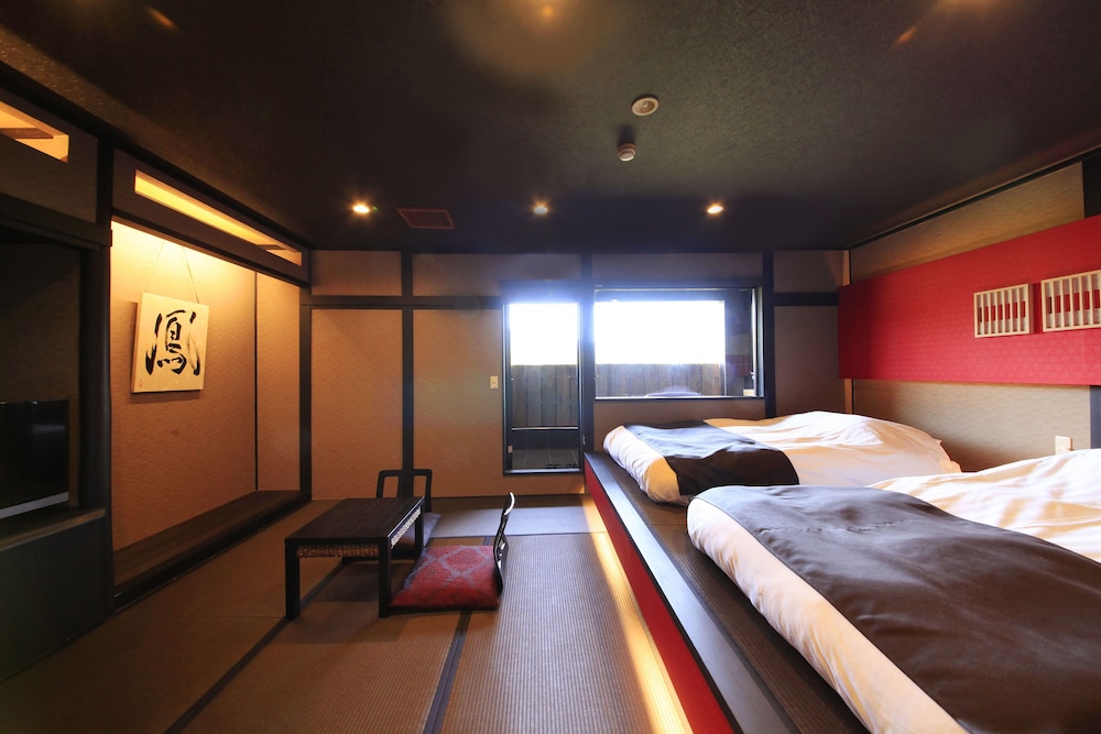 デラックス ルーム 専用バスルーム 客室1 | ゆとりろ庵