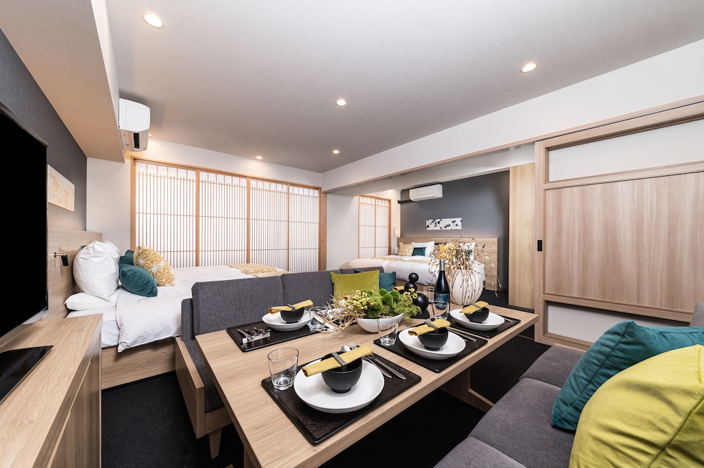 デラックス1ベットルームファミリーアパートメント | MIMARU京都 新町三条