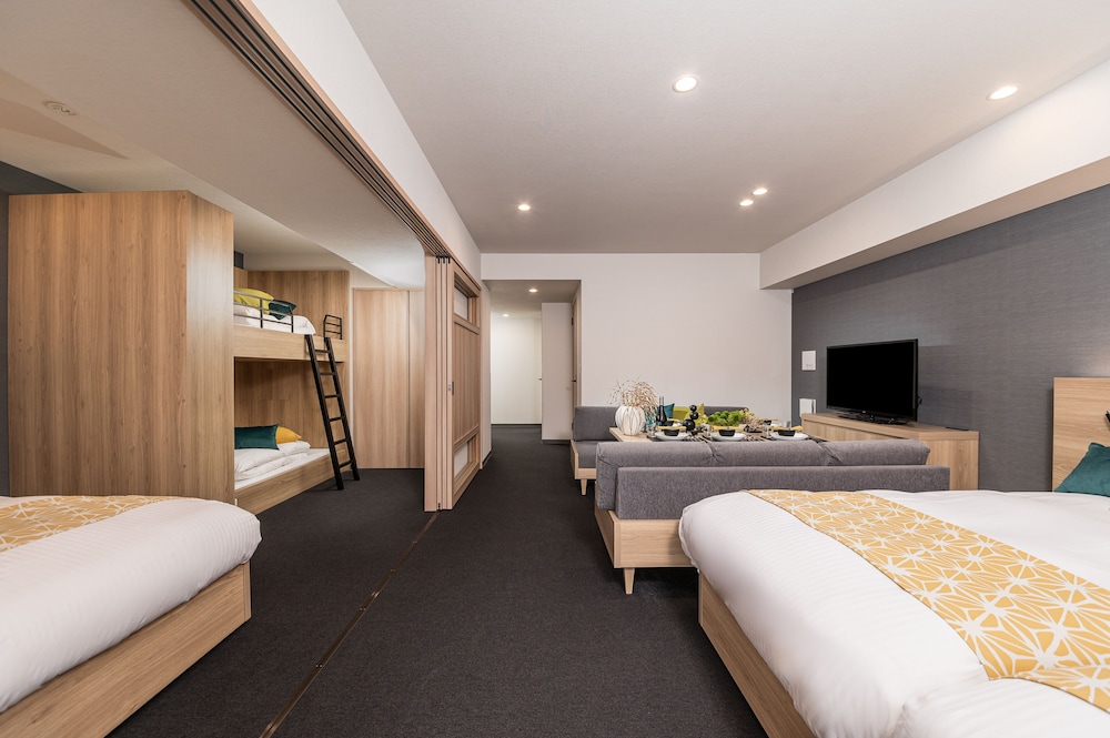 デラックス1ベットルームファミリーアパートメント 客室0 | MIMARU京都 新町三条