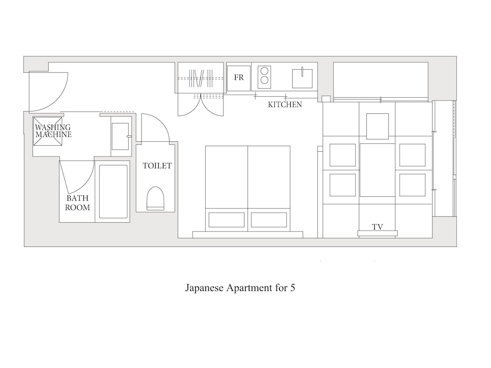 ジャパニーズアパートメント 5人用 客室4 | MIMARU京都 新町三条