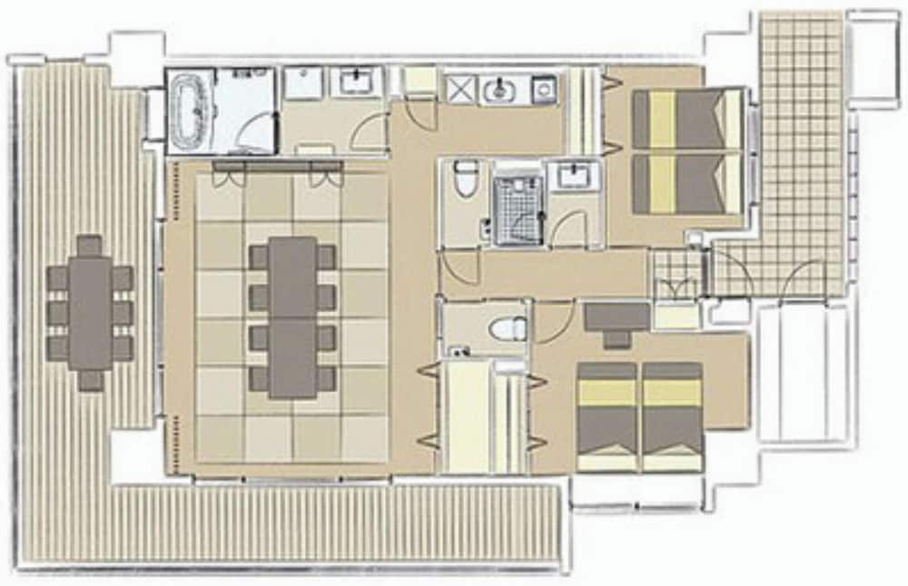 コンセプトルーム 定員1-4名 フロアマップ0 | リエッタ中山