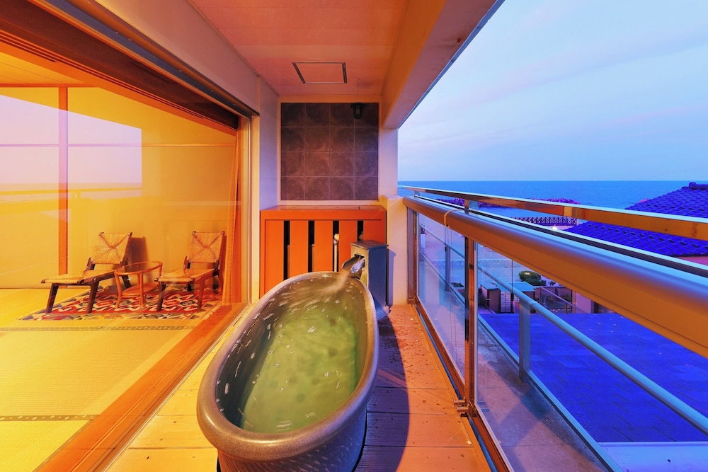 露天風呂付客室 バルコニー バスルーム0 | 皆生松月