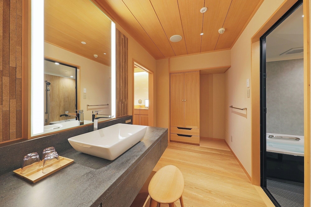 ツインベッドモダン和室 (禁煙) レストラン食 客室2 | 皆生松月