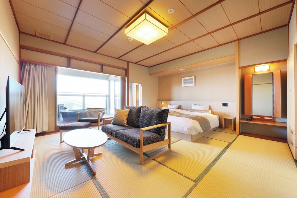 露天風呂付客室 バルコニー | 皆生松月