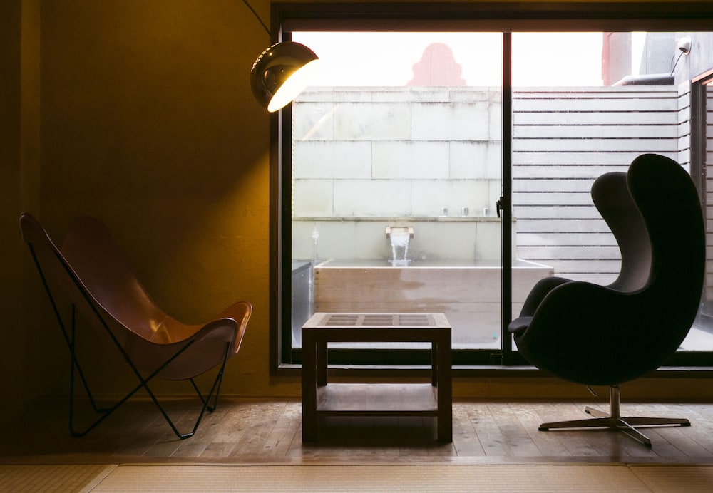 温泉付きハイグレード 和室 「山吹」-yamabuki- リビング エリア0 | 旅館 吉田屋