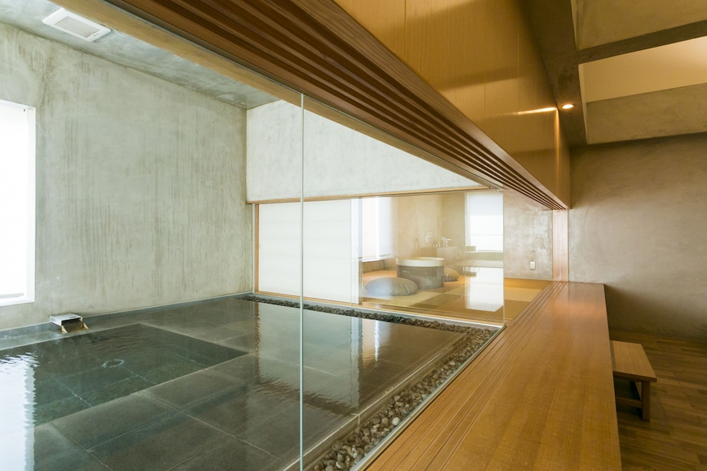 温泉付きプレミアム 和洋室「鈴懸」-suzukake- バスルーム0 | 旅館 吉田屋