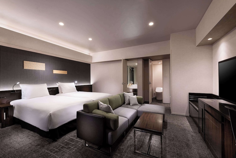 プレミアム ツインルーム シングルベッド 2 台 (High Floor) 客室2 | ダブルツリーbyヒルトン東京有明