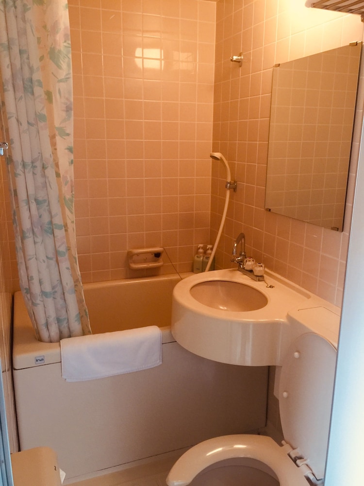 ツインルーム マウンテンビュー バスルーム0 | ホテル白樺湖榮園