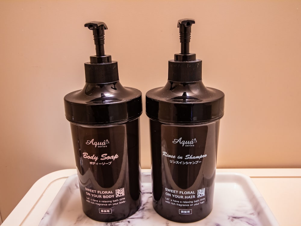 トラディショナル ツインルーム (Japanese Room) バスルームの設備0 | Tabist ホテル富士