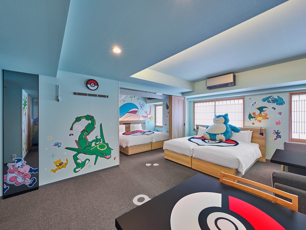 ポケモンルーム 6人用 禁煙 客室6 | MIMARU京都 西洞院高辻