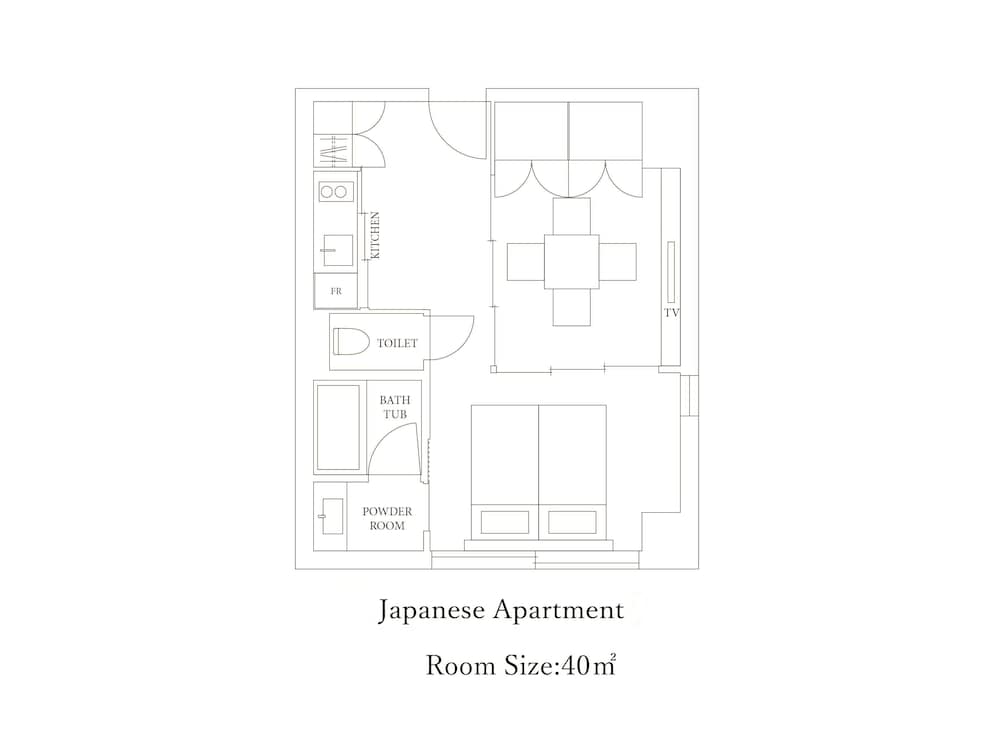 Japanese apartment 客室6 | MIMARU京都 四条WEST(旧 MIMARU京都 西洞院高辻)