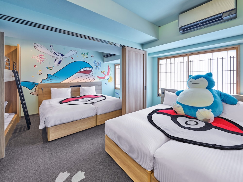 ポケモンルーム 6人用 禁煙 客室1 | MIMARU京都 西洞院高辻