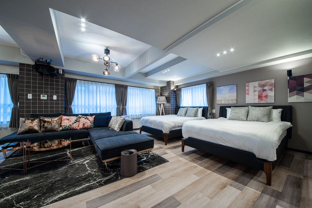 シアターラグジュアリールーム 禁煙 リビング エリア0 | Sapporo Stay Nakajima Park