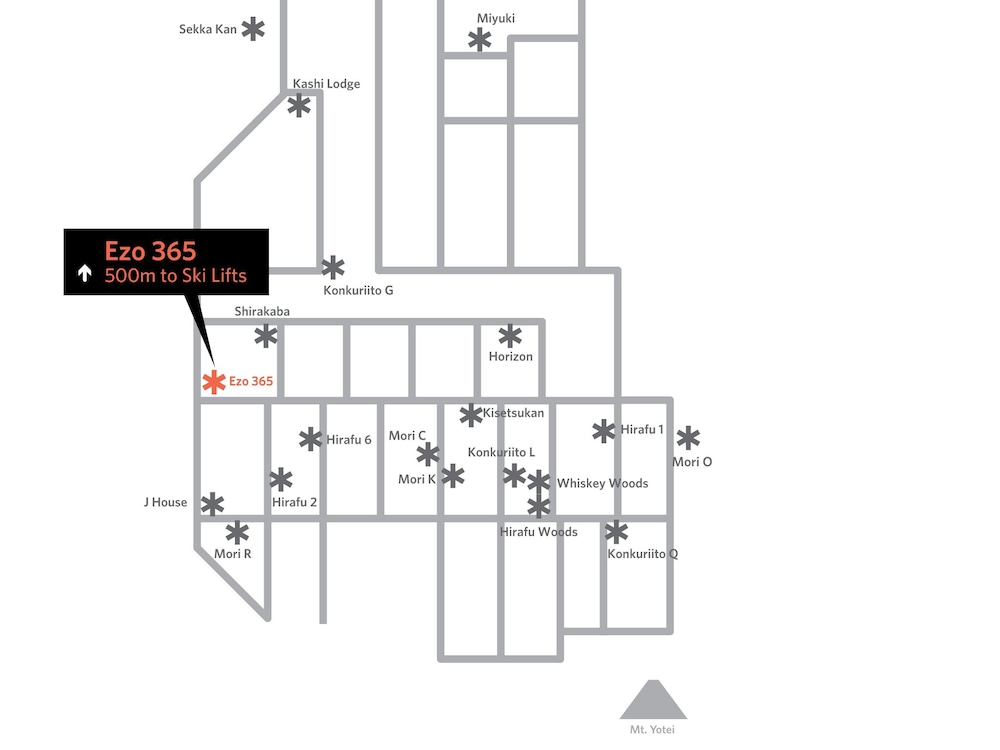 Ezo 365 House 3 Bedrooms 客室1 | ニセコ セントラル ハウス アンド アパートメント