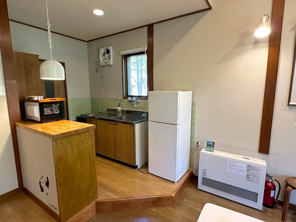 ペット同宿　 連棟タイプ１LDKコテージ 専用キッチン0 | Nature Cottage Akabeko