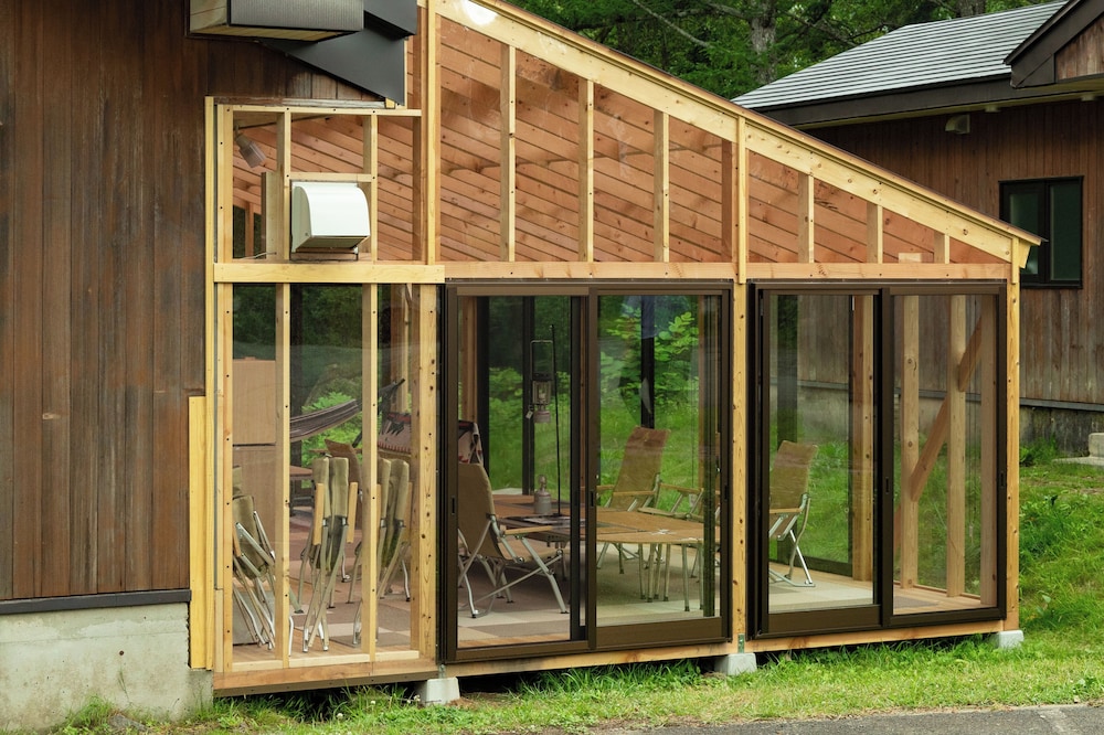 ペット同宿 リビングテラス付 戸建てタイプ3LDKコテージ テラス / パティオ19 | Nature Cottage Akabeko