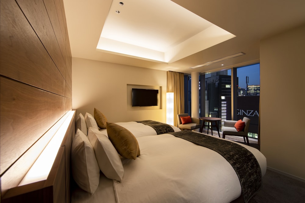 エグゼクティブ ツインルーム 2 ベッドルーム (High Floor) 客室5 | からくさホテルプレミア東京銀座