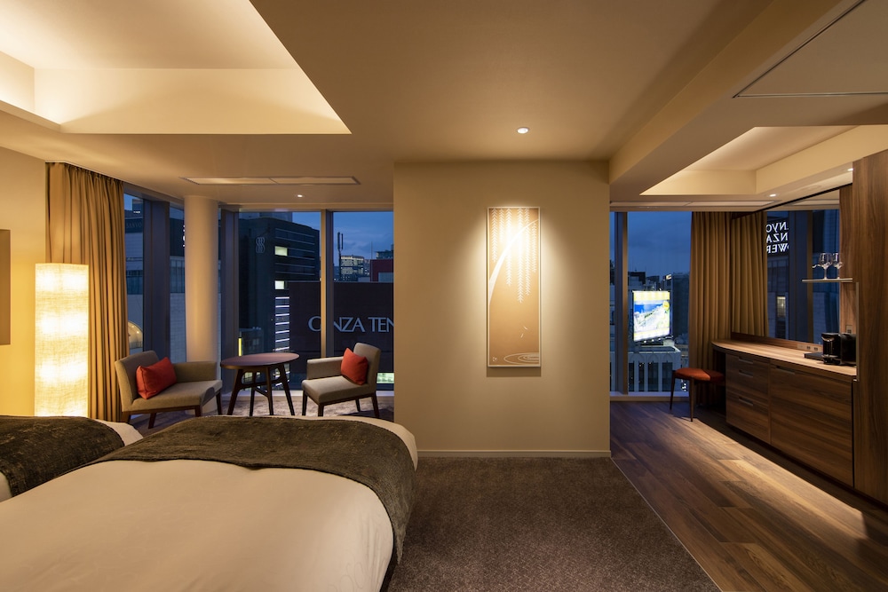 エグゼクティブ ツインルーム 2 ベッドルーム (High Floor) | からくさホテルプレミア東京銀座