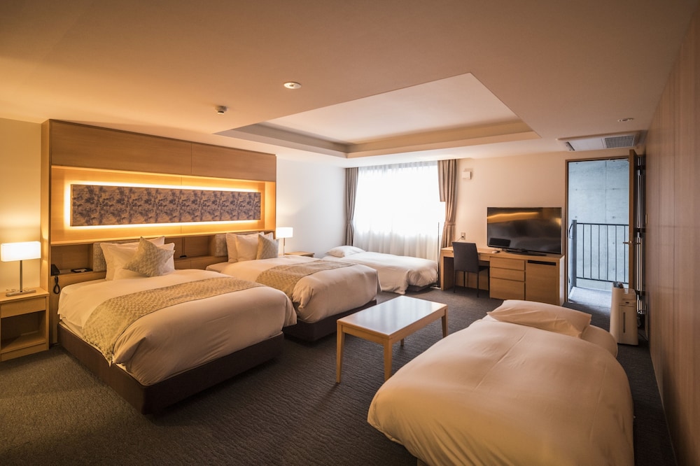 ファミリースイート ツインルーム,すりガラス,禁煙 客室3 | 京都四条高倉ホテル grandereverie