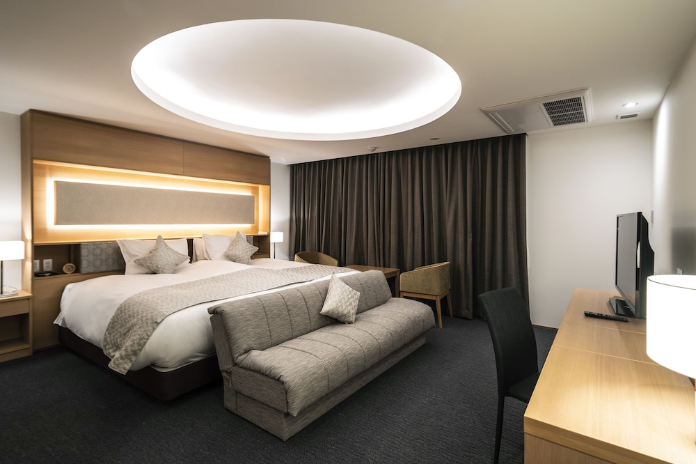 デラックス ツインルーム ベッド (複数台),すりガラス,禁煙 客室3 | 京都四条高倉ホテル grandereverie