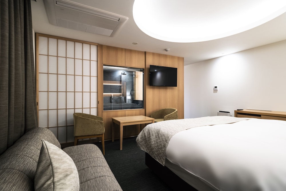 デラックス ダブルルーム,すりガラス,禁煙 客室3 | 京都四条高倉ホテル grandereverie
