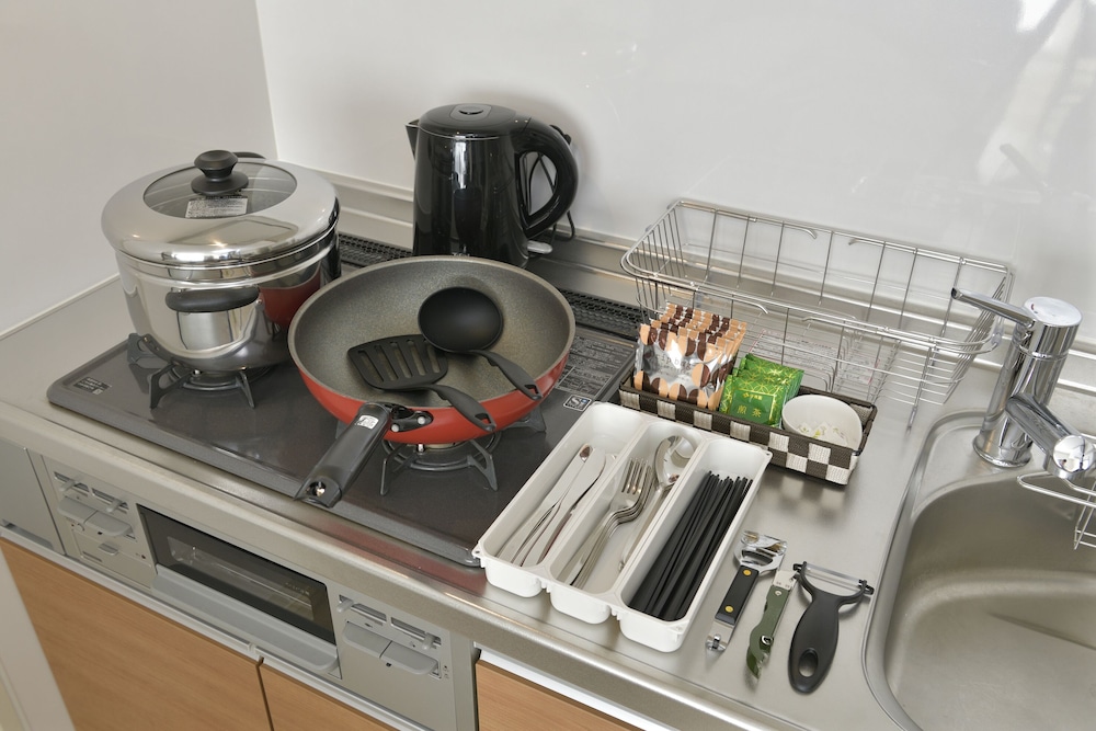 スタンダード アパートメント 3 ベッドルーム 禁煙 シティビュー ( 201 ) 専用キッチン0 | ジェプライド上町台コンド