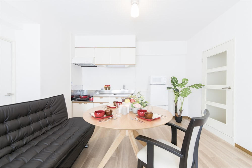 ベーシック アパートメント 3 ベッドルーム 禁煙 シティビュー ( 202 ) リビング エリア0 | ジェプライド上町台コンド