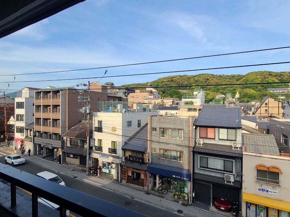 コンフォート アパートメント シングルベッド 2 台 禁煙 テラス / パティオ0 | kyoto.gion tourist house