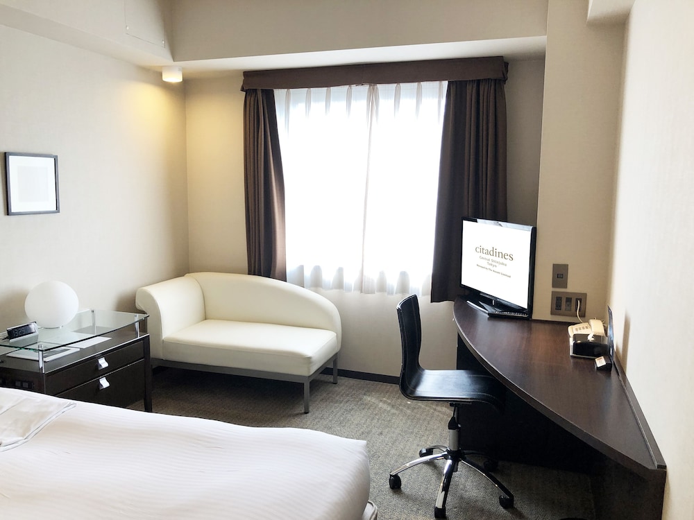 スタジオ ダブルベッド 1 台 客室2 | シタディーンセントラル新宿東京