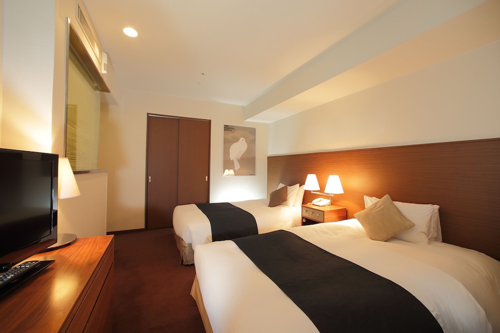 [禁煙]オリエンタル ツイン(24sqm)〈オリエンタルフロア 19F〉 | オリエンタルホテル広島