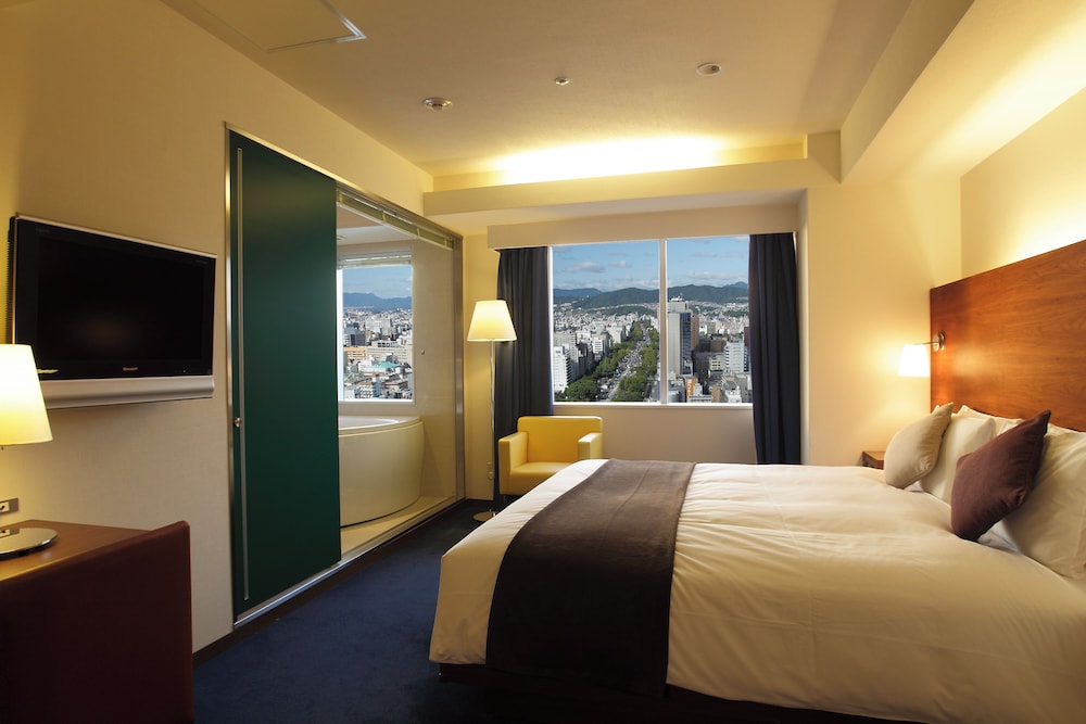 [禁煙]エグゼクティブキング(21㎡)〈キングベッド・ビューバス・20～21F〉 | オリエンタルホテル広島