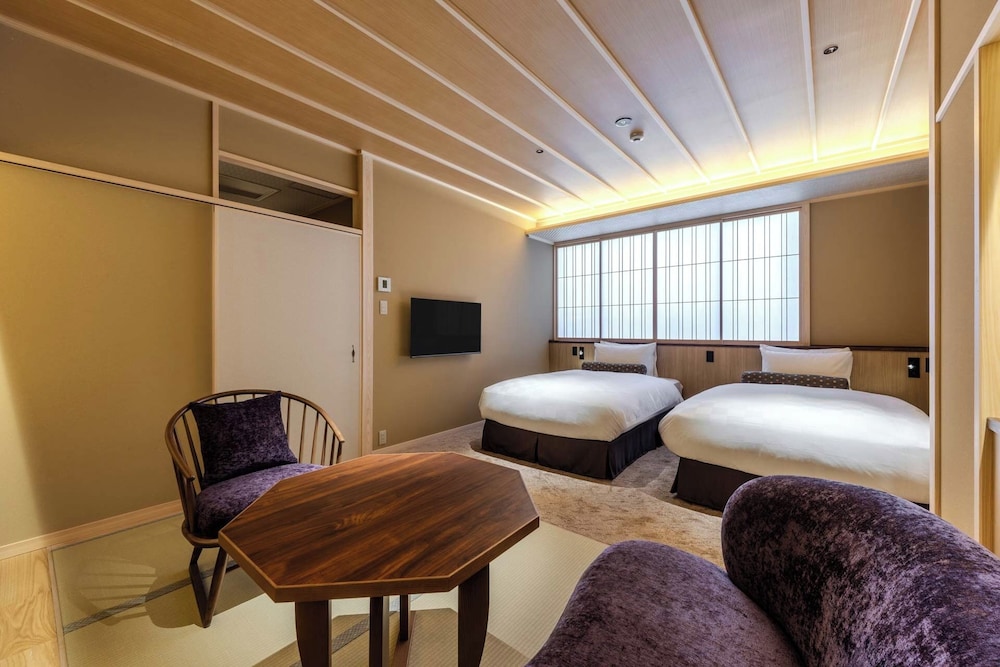 半露天風呂付スーペリア ツインルーム | 京の宿 坂の上