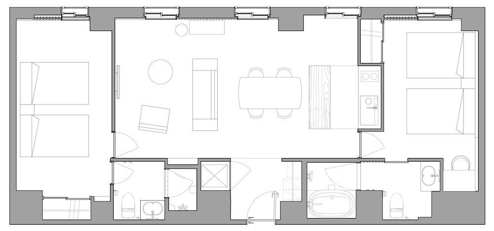 ファミリー スイート 客室1 | 新大阪ステーションホテル