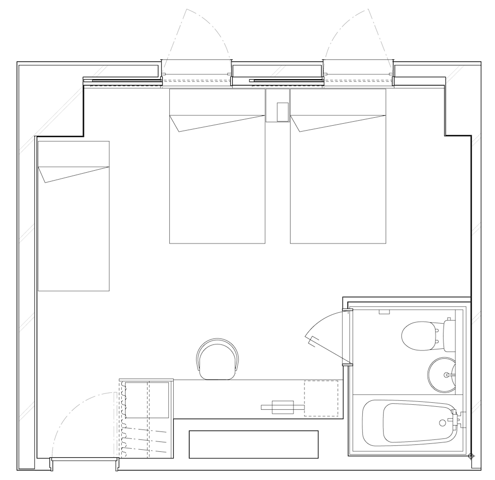 スーペリア ツイン(禁煙) 客室1 | 新大阪ステーションホテル