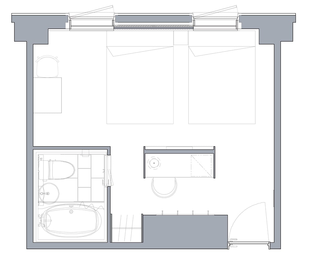 デラックス ツイン(禁煙) 客室2 | 新大阪ステーションホテル