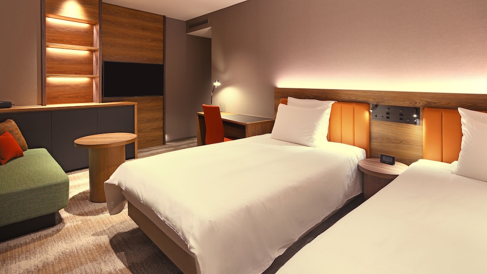 プレミアム ルーム シングルベッド 2 台 (Top Floor) | ANAクラウンプラザホテル新潟 by IHG