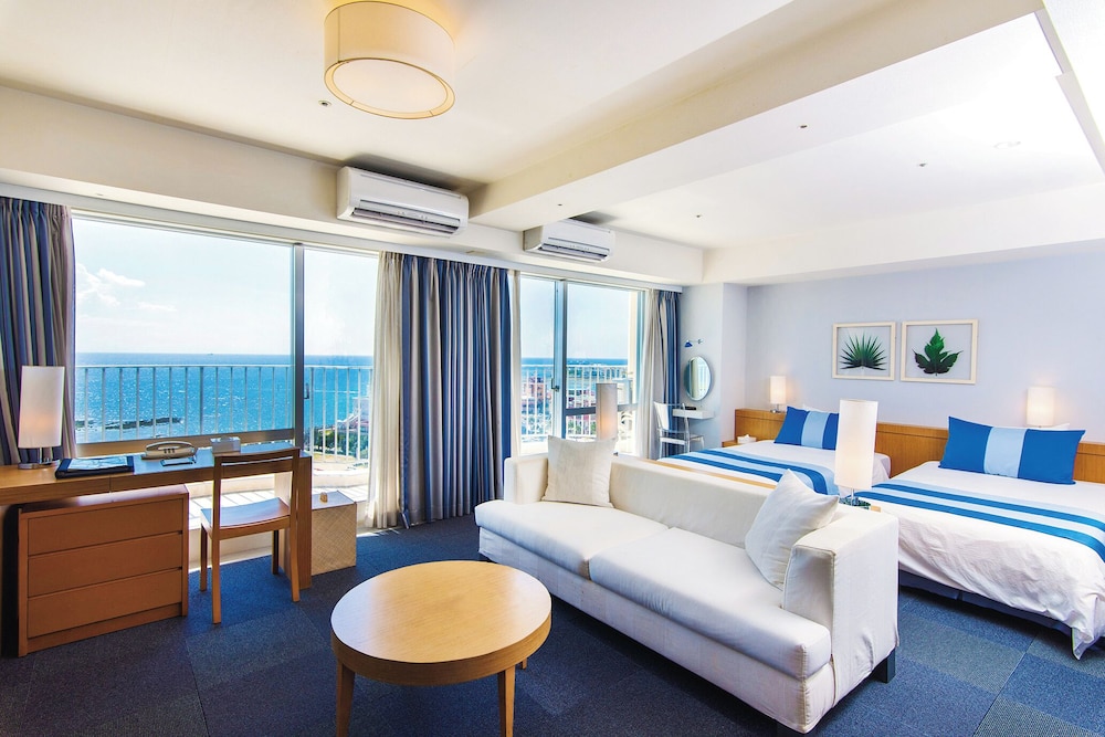 スタンダード ツインルーム 禁煙 客室1 | ザ・ビーチタワー沖縄