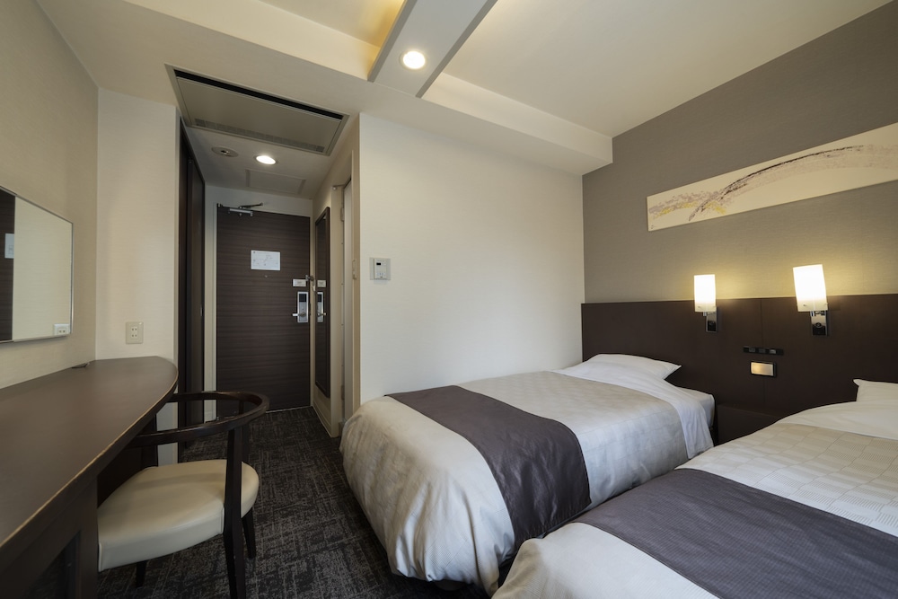 （禁煙）コージーツインルーム（15.7㎡）ベッド幅100㎝ ×2、素泊まり 客室3 | ホテルビナリオ梅田
