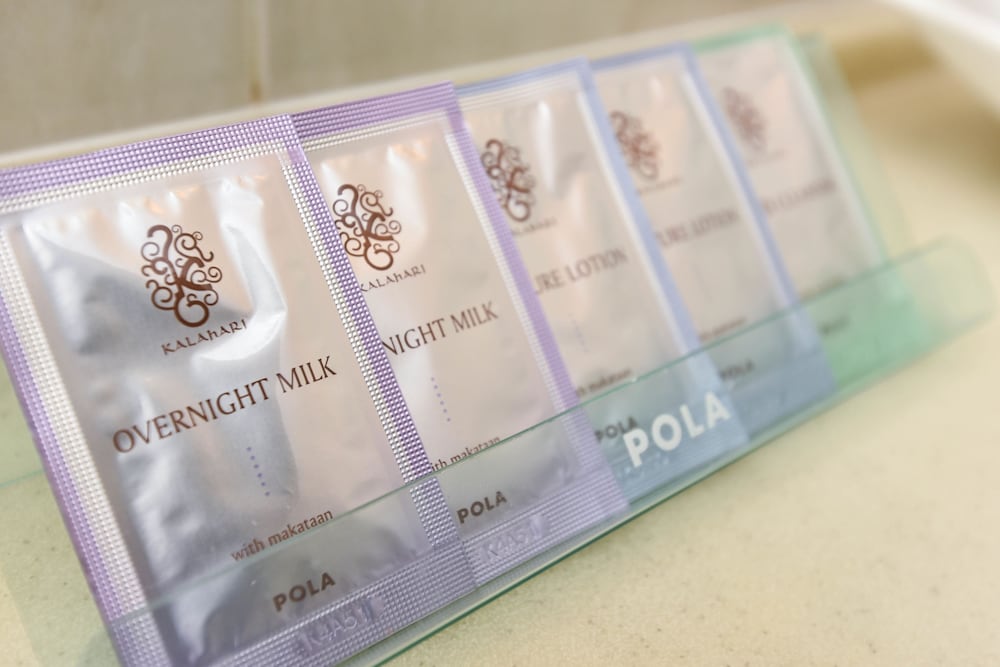 エコノミー ダブルルーム 女性限定 禁煙 バスルームの設備3 | ニュー オーサカ ホテル心斎橋