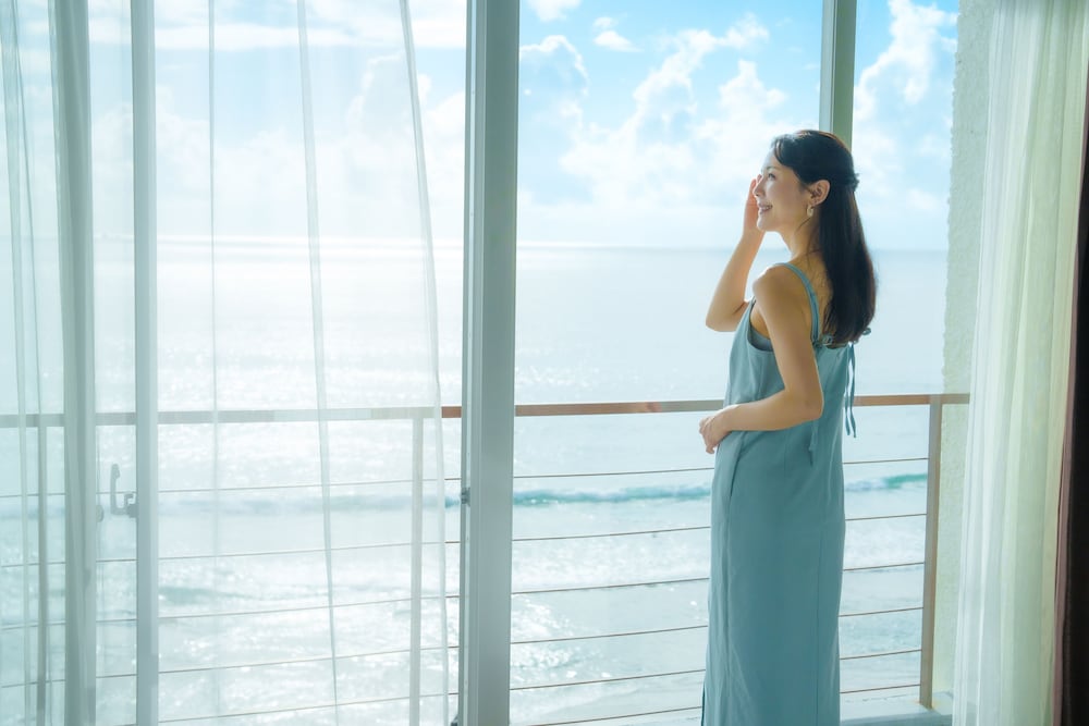 [最上階] オーシャンビュー プリンスルーム (61㎡) 禁煙 部屋からの景観0 | 下田プリンスホテル