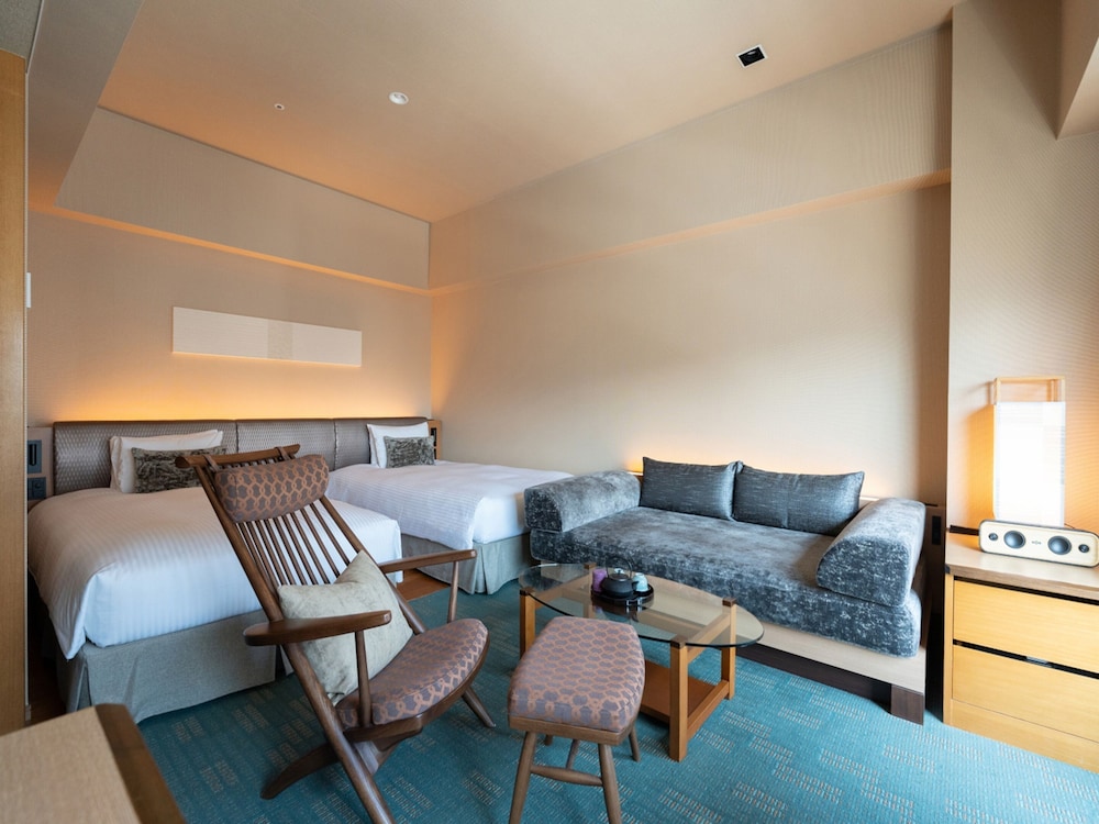 プレミアムツイン 禁煙 ジェットバス, 120cmベッド2台 (High Floor） | 庭のホテル 東京