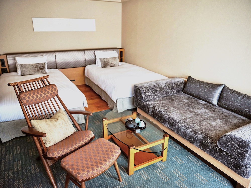 プレミアムツイン 禁煙 ジェットバス, 120cmベッド2台 (High Floor) | 庭のホテル 東京