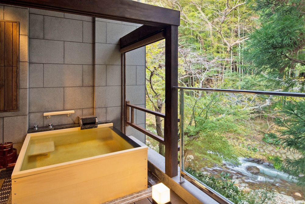 <離れ>温泉露天付ヴィラスイート メゾネット洋室(川沿い) 部屋からの景観0 | 東府や Resort&Spa-Izu