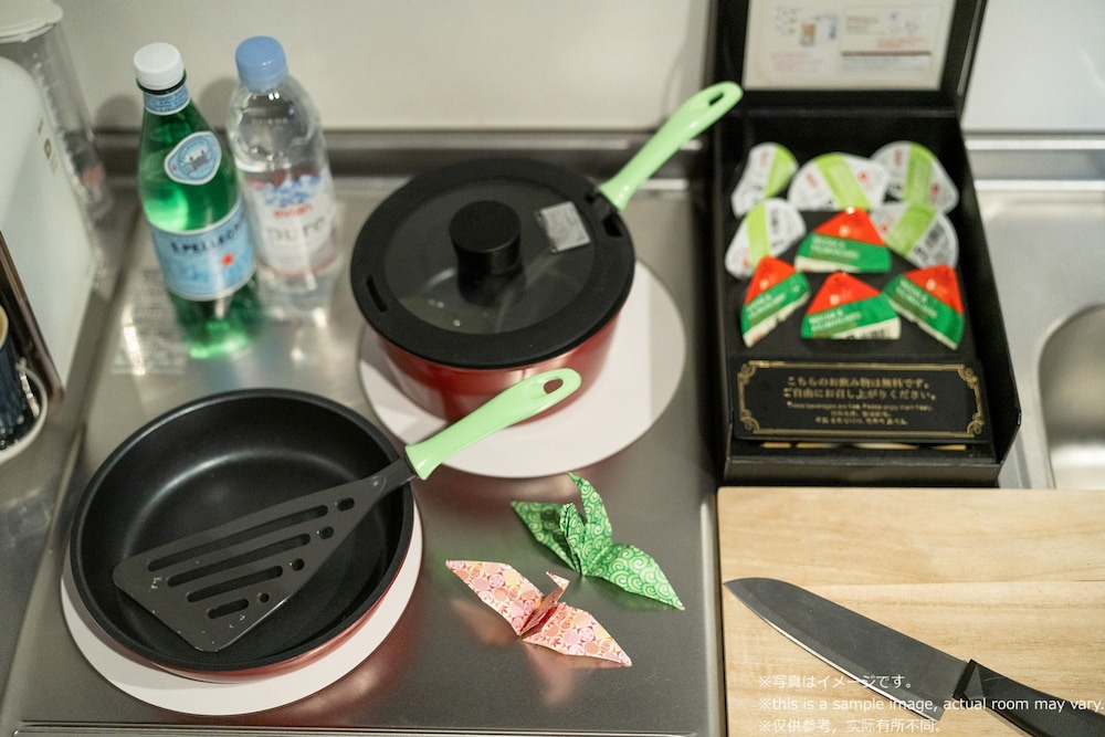 一棟貸し 専用簡易キッチン0 | Stay SAKURA Kyoto 東寺町屋