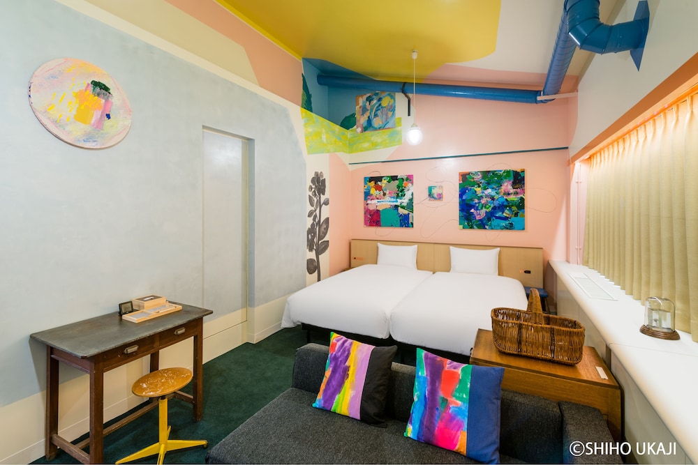 部屋指定なし デザイナーズコンセプト ツインルーム 客室2 | ホテル アンテルーム 京都