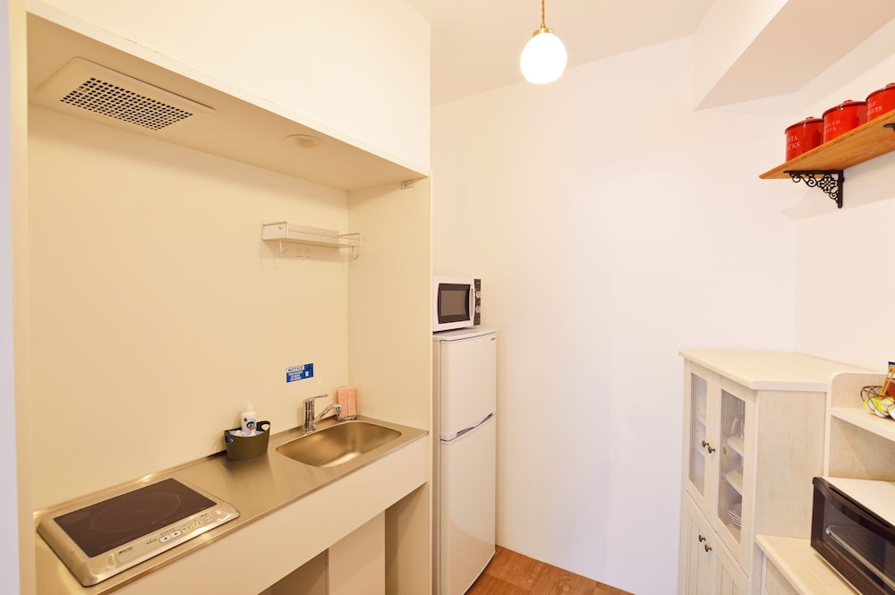 キッチン付きツインルーム 201 専用簡易キッチン1 | DOUCE